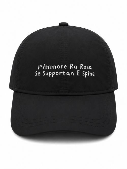 Baseball CAP "P’ammore ra Rosa” nylon