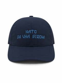 Baseball CAP "Nato da una Sirena” Nylon