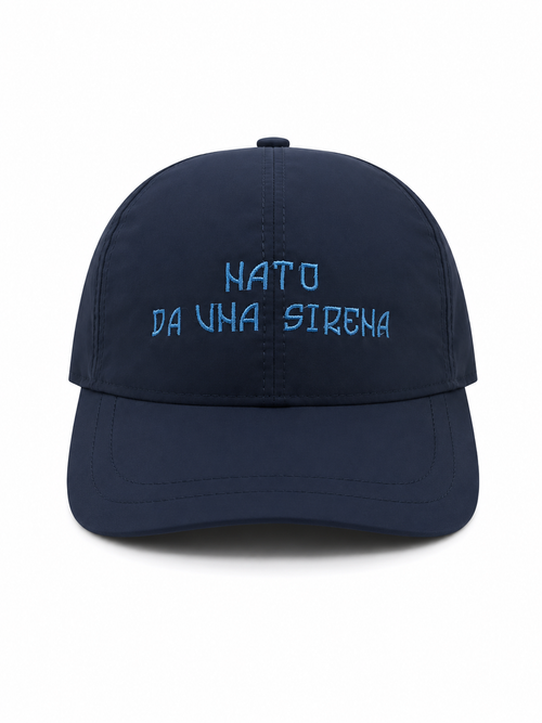 Baseball CAP "Nato da una Sirena” Nylon