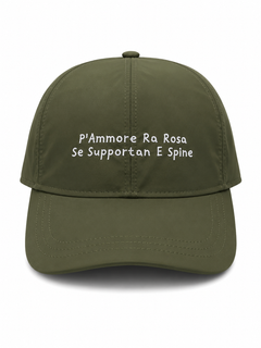 Baseball CAP "P’ammore ra Rosa” nylon