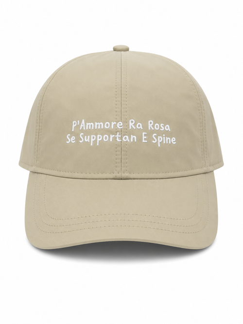 Baseball CAP "P’ammore ra Rosa” nylon