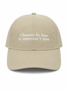 Baseball CAP "P’ammore ra Rosa” nylon