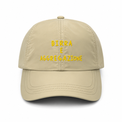 Baseball CAP "birra e aggregazione” nylon