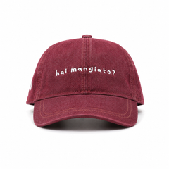 Baseball CAP "hai mangiato?” Denim