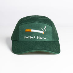Five Panel Cap Fumar Mata Bambù