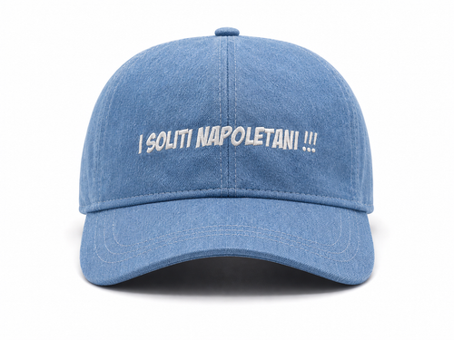 Baseball CAP “I soliti Napoletani” Denim