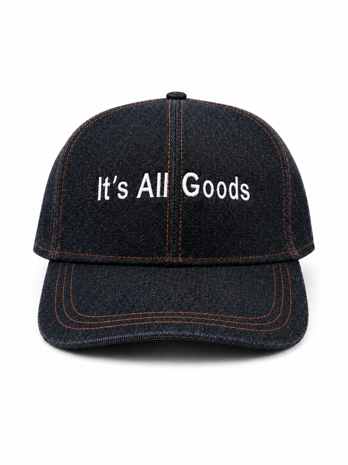 Baseball CAP "It’s all Goods” Denim