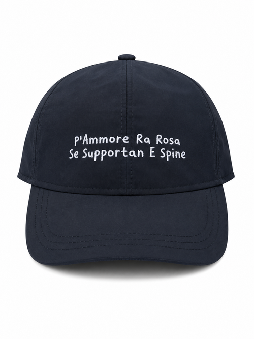 Baseball CAP "P’ammore ra Rosa” nylon