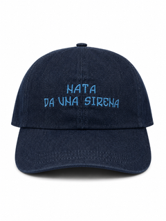 Baseball CAP "Nata da una Sirena” Denim