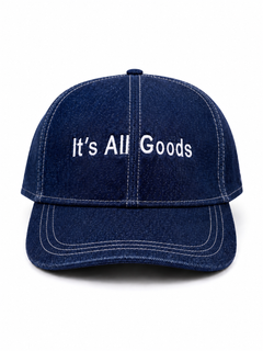 Baseball CAP "It’s all Goods” Denim