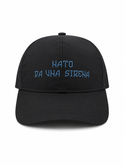 Baseball CAP "Nato da una Sirena” Nylon