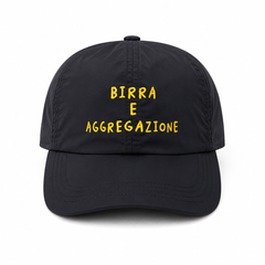 Baseball CAP "birra e aggregazione” nylon