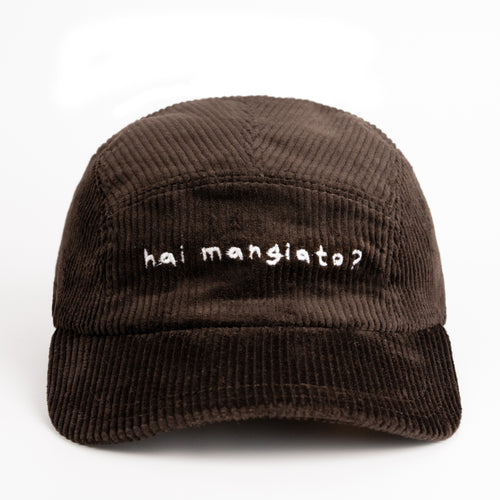 Five Panel Cap Hai Mangiato ? Velluto