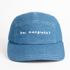 Five Panel Cap Hai Mangiato ? Denim