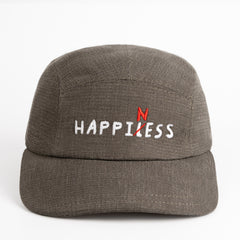 Five Panel Cap Happiness Cotone