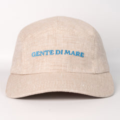 Five Panel Cap Gente Di Mare Lino