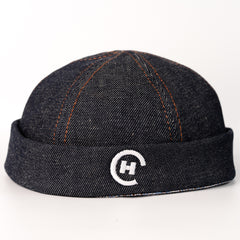Docker Hat LOGO CH Denim