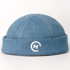 Docker Hat LOGO CH Denim