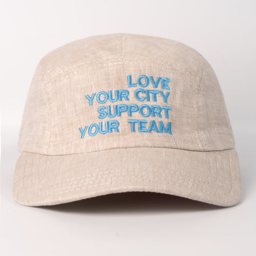 Five Panel Cap Love Your City Support Your Team Lino