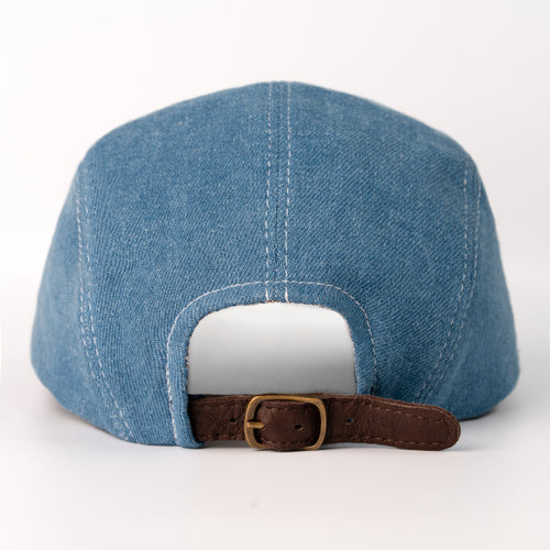 Five Panell Cap Birra e Aggregazione Denim
