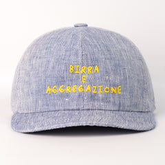 Baseball Cap Birra e Aggregazione Lino
