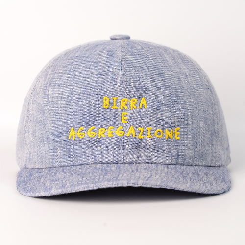 Baseball Cap Birra e Aggregazione Lino